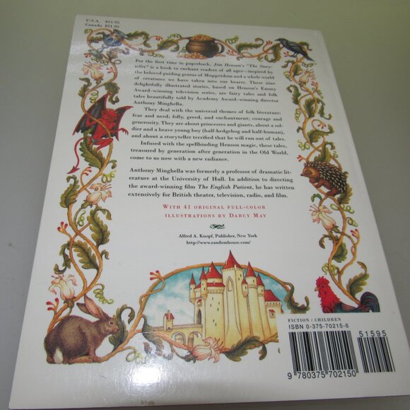 Jim Henson’s The Storyteller by Anthony Minghella | Illustrated Paperback | 1997 - Picture 3 of 3